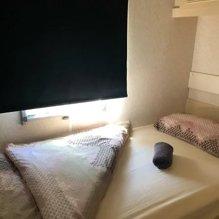 Ferienwohnung Mobilheim am Wald Bernau bei Berlin Exterior foto