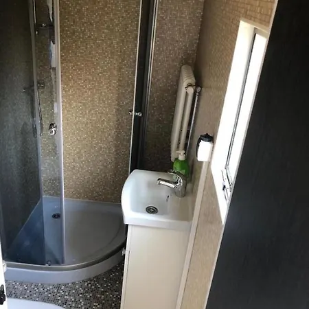 Ferienwohnung Mobilheim am Wald Bernau bei Berlin Exterior foto